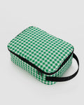 BAGGU LUNCH BOX GREEN GINGHAM