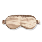ORGANIC SILK SLEEP MASK-CHAMPAGNE