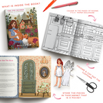 FOX MAIDEN PAPER DOLL BOOK