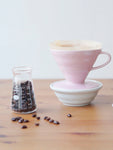HARIO V60-02 CERAMIC DRIPPER-PALE PINK