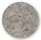 WOOL FELT 33CM-LIGHT GREY MALANGE