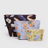 BAGGU GO POUCH SET-GET READY