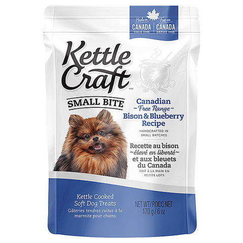 CANADIAN BISON & BLUEBERRY DOG TREATS - SMALL