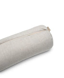 ROUND BOLSTER NATURAL LINEN