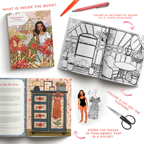 MARIPOSA PAPER DOLL BOOK