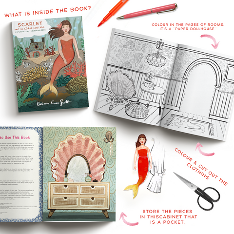 SCARLETT PAPER DOLL BOOK