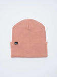 ORGANIC COTTON BEANIE-DUSTY ROSE