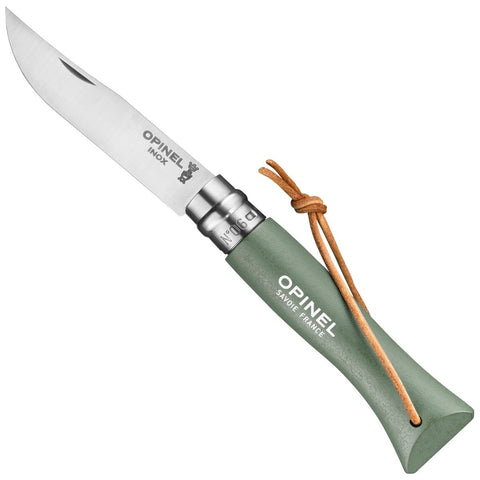 OPINEL No.06 Stainless Steel Folding Knife-SAGE