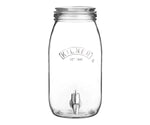 GLASS DRINK DISPENSER 3L