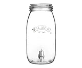 GLASS DRINK DISPENSER 3L