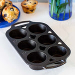 LODGE CAST IRON MUFFIN PAN