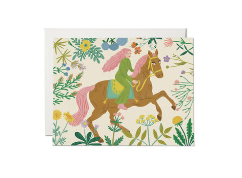 HORSE CHILD EVERYDAY CARD