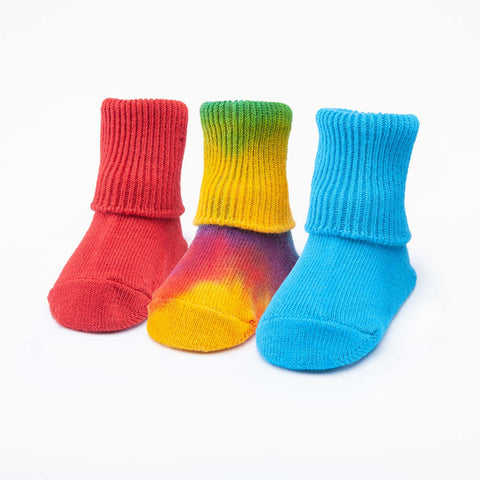 ORGANIC COTTON BABY SOCKS - 3 PACK
