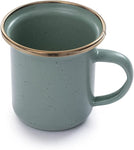 ENAMEL ESPRESSO CUP SET-MINT