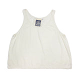 CROPPED TANK WASHED WHITE