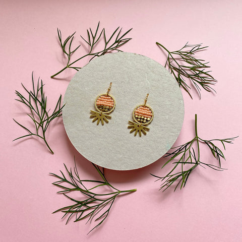 DAWN EARRINGS - PINK