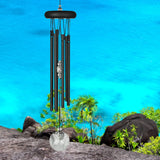 CRYSTAL MEDITATION CHIME - BLACK