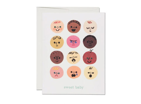 BABY FACES CARD