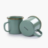 ENAMEL CUP SET-MINT