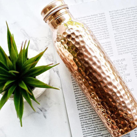 COPPER H2O WATER BOTTLE