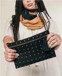 CROSS-STITCH CLUTCH
