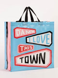 BLUE Q SHOPPING BAG