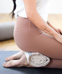 MELANGE COTTON YOGA BLANKET
