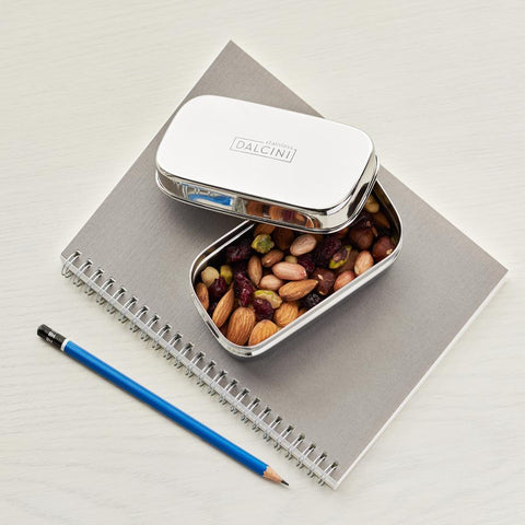 DALCINI STAINLESS STEEL LITTLE SNACKER CONTAINER