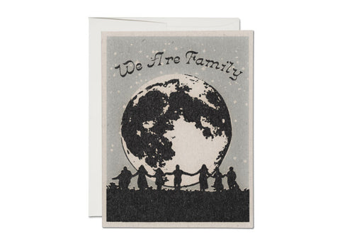 WE ARE FAMILY FRIENDSHIP CARD