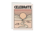 CELEBRATE SUNSET CONGRATS CARD