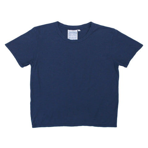 CROPPED OJAI TEE NAVY