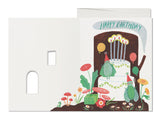 HAPPY BIRTHDAY LOG CARD