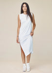 HERMOSA DRESS WASHED WHITE