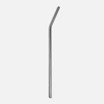 ONYX STAINLESS STEEL LONG BENT STRAW