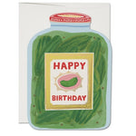 PICKLE BIRTHDAY CARD