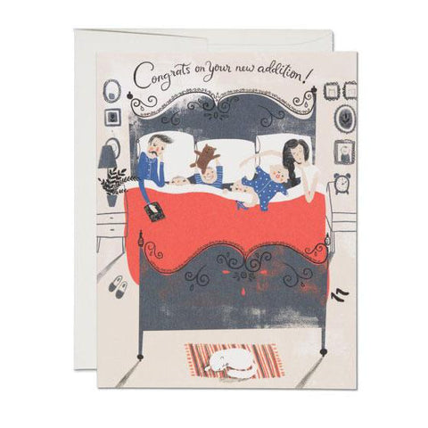 FAMILY BED CARD