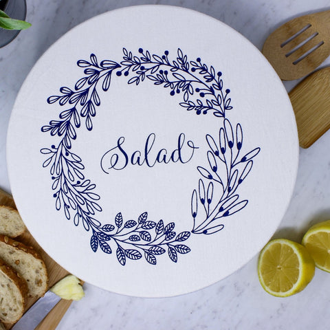 LARGE WAXED SALAD BOWL COVER