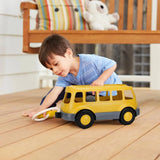 GREEN TOYS SCHOOL BUS WAGON