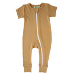 PARADE ROMPER SHORT SLEEVE-HONEY