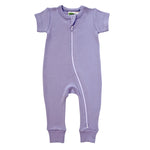 PARADE ROMPER SHORT SLEEVE-LILAC