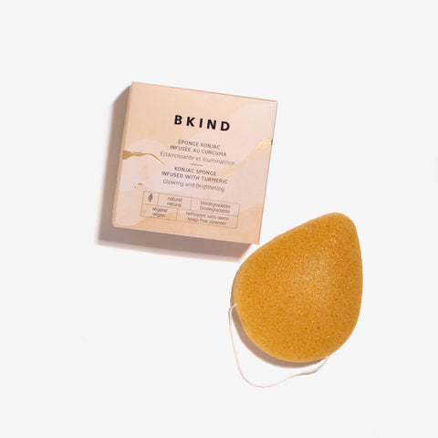 BKIND TURMERIC KONJAC SPONGE