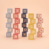 UNCLE GOOSE FRENCH ALPHABET BLOCKS