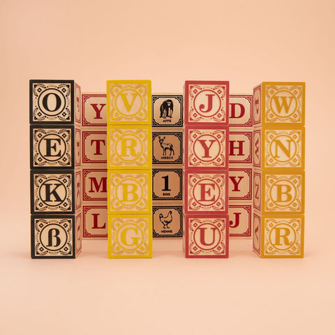 UNCLE GOOSE GERMAN ALPHABET BLOCKS