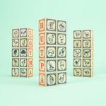 UNCLE GOOSE NORWEGIAN ALPHABET BLOCKS