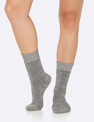 ORGANIC BAMBOO WOMENS CREW BOOT SOCKS