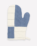 QUILTED PATCH-WORK OVEN MITT