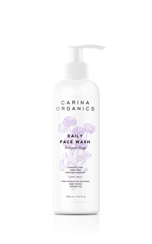 CARINA ORGANICS UNSCENTED DAILY FACE WASH