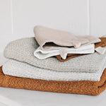 LINEN BATH MITT