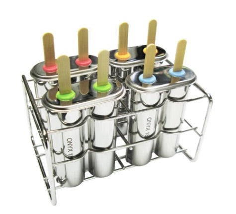STAINLESS STEEL DOUBLE ICE POP MOLD