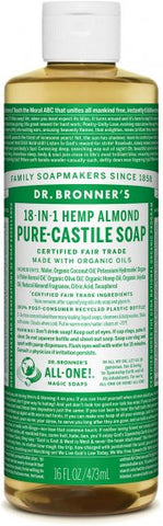 DR. BRONNER'S ALMOND CASTILE SOAP